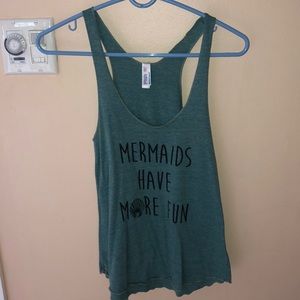NWOT Mermaid Racerback